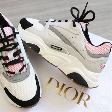 dior men's running shoes|Dior beige color men's sneakers.